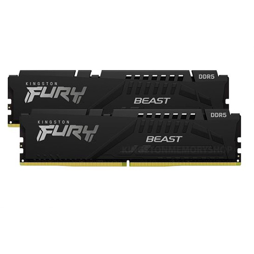 Kingston Fury Beast 32GB (2x16GB) 5600MHz DDR5 DIMM Black
