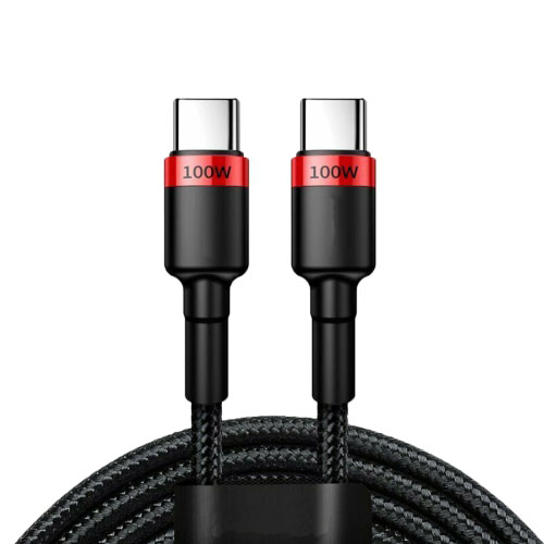 TPE Fast Charging USB Type-C to USB Type-C Cable 1M