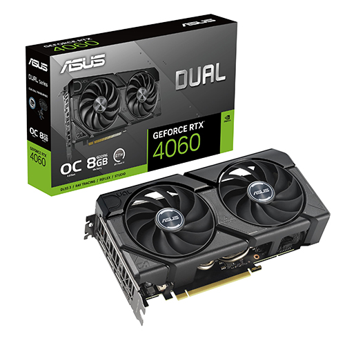 ASUS Dual GeForce RTX™ 4060 EVO OC Edition/DUAL-RTX4060-O8G-EVO