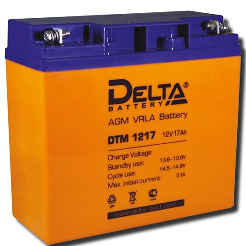 Delta DTM 1217 12V 17AH Battery /007820