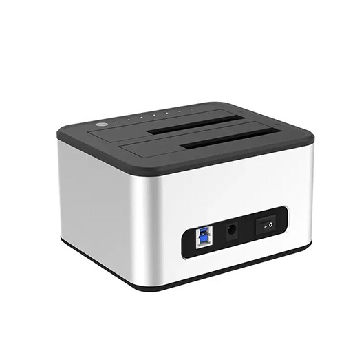 Aluminum USB3.0 Dual Bay  Docking Station
