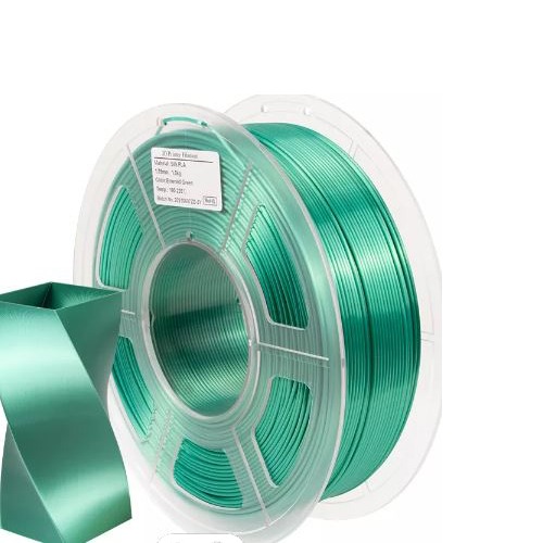 PLA Silk 3D Printing Filament 1KG/ROLL /Green/006688