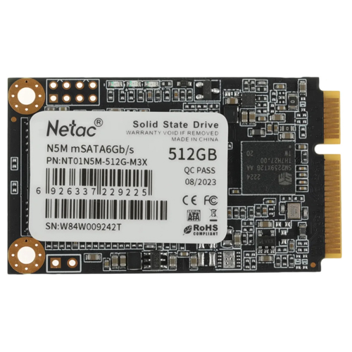 NETAC N5M 512GB mSATA, SATA III SSD/008489