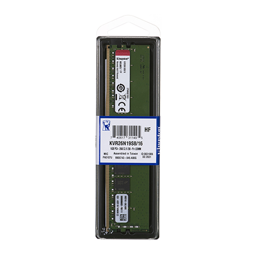 Kingston Technology KVR26N19S8/16 memory module