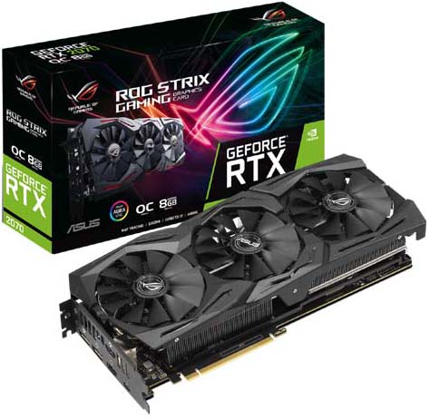 ASUS ROG Strix GeForce RTX 2070, 8GB GDDR6 256bit