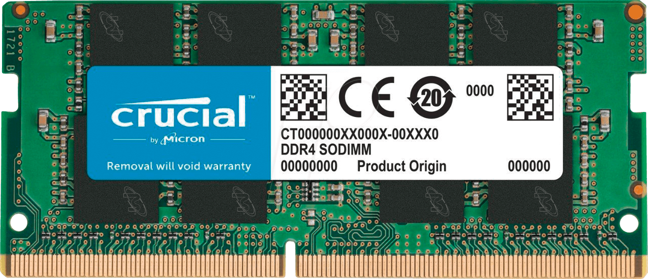 Crucial 4GB DDR4 2400MHz CT4G4SFS824A
