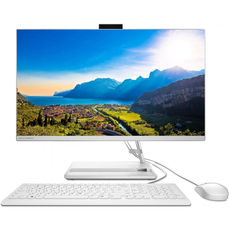 Lenovo IdeaCentre AIO 3 24ITL6 23.8" IPS FHD/ i5-1135G7/ RAM: 16GB / SSD: 512GB/ Intel Iris Xe Graphics/KB+M/ WIN 11/ White