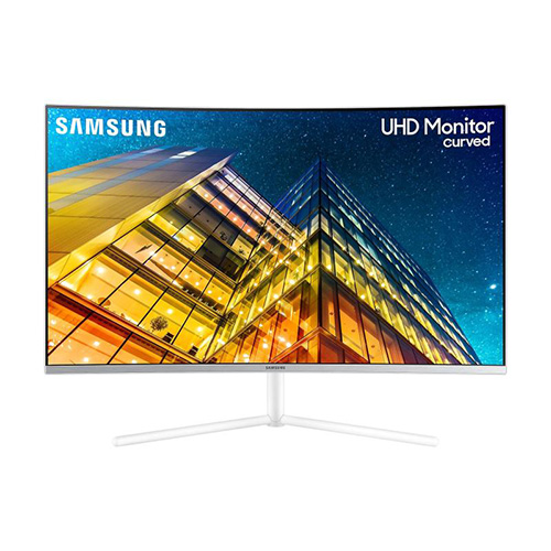 Samsung 590 UR591C 31.5" 4K Ultra HD Curved  (DP/HDMI ) White