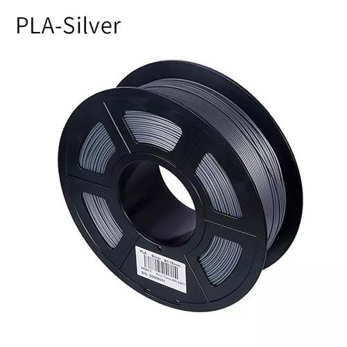 PLA Filament 3D Printing 1kg/ Roll/Silver/006700