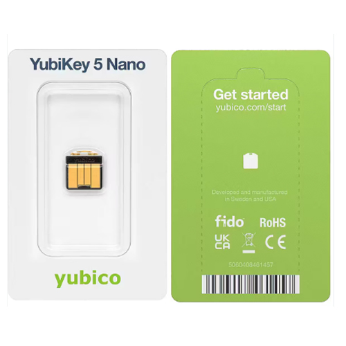 Yubikey 5 Nano Sequriti key/008710