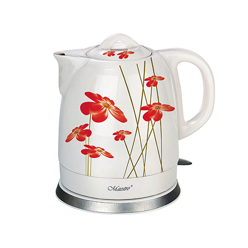 Feel-Maestro MR-066-RED FLOWERS Electric kettle