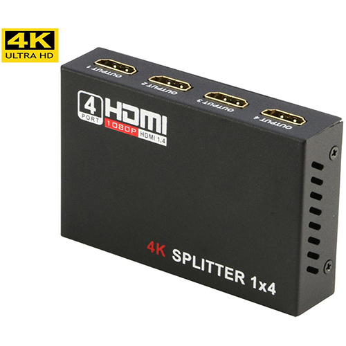 HDMI 1.4 1080P 4 port Splitter EU Plug/004653