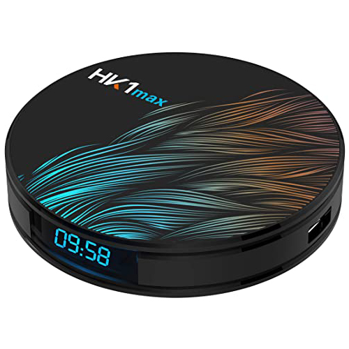 Smart Box HK1 MAX/ 4K, Android 10.0, RK3318 QuadCore, 4GB/32GB, WiFi, 10/100M RJ-45