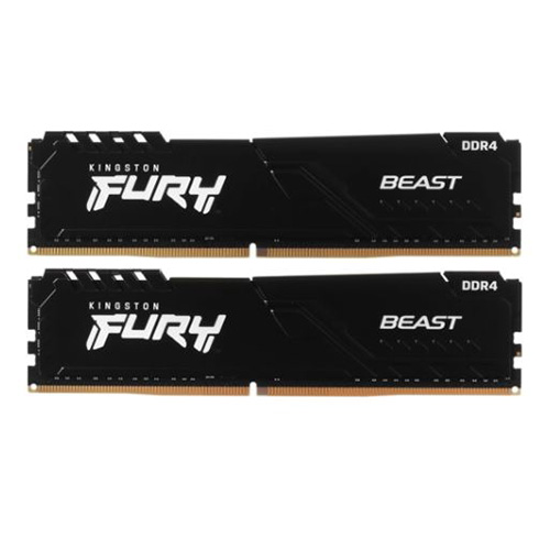 Kingston FURY Beast Black 32GB(2x16GB) 3600MHz DDR4/KF436C18BBK2/32
